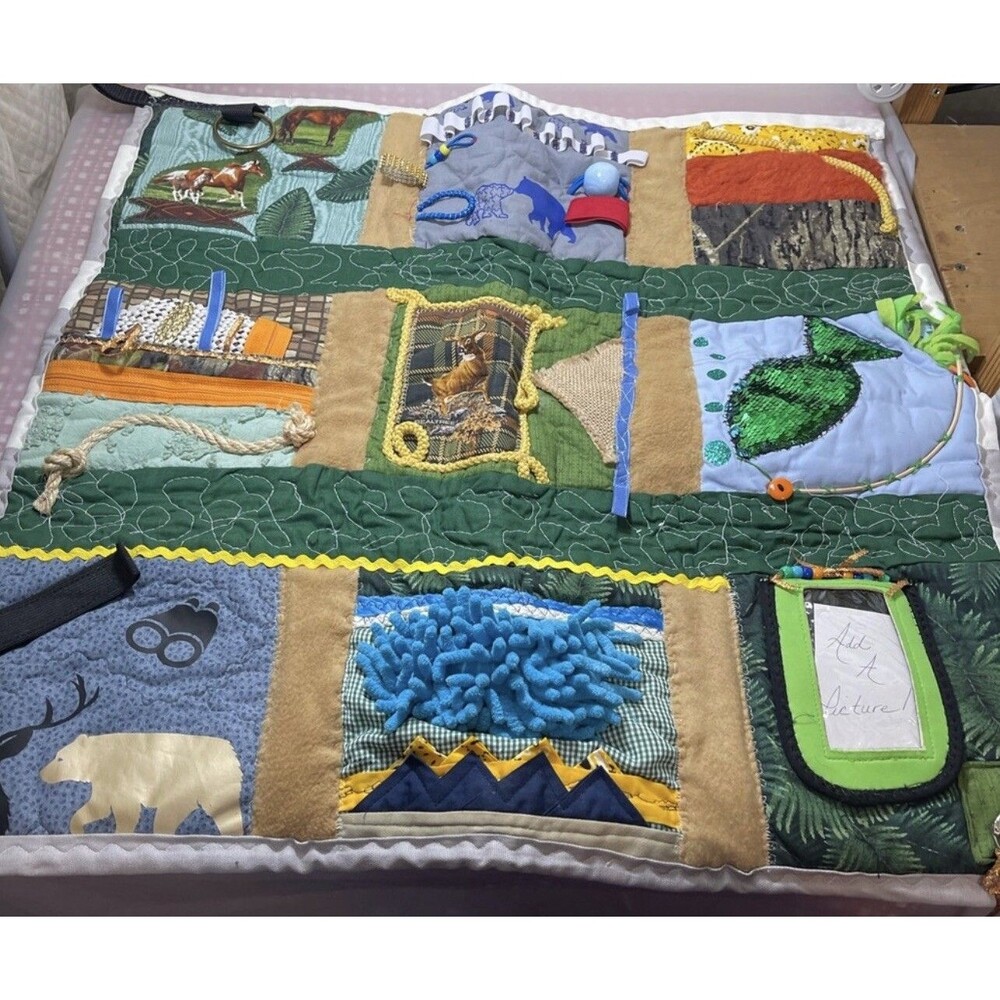 Loving the Outdoors…fidget quilt